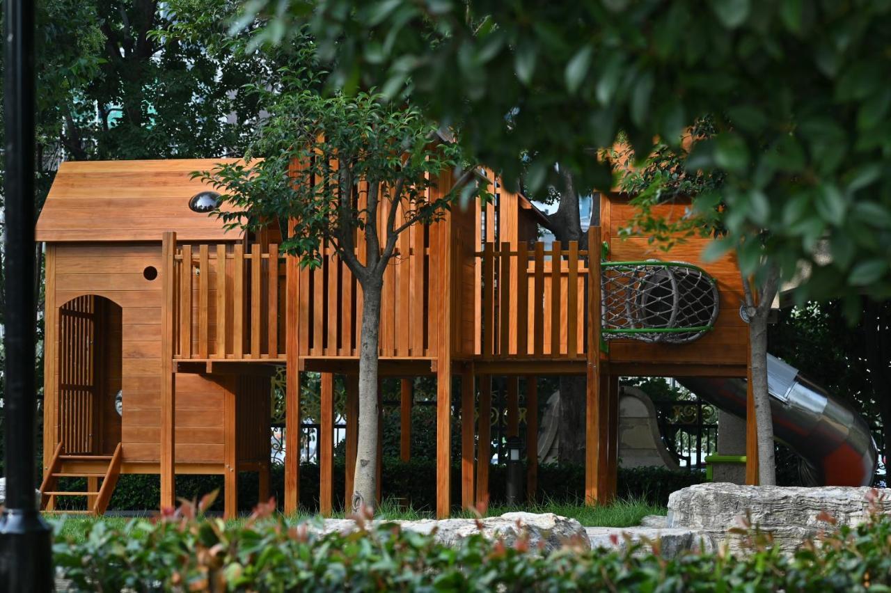Hotel Wyndham Qingdao Exterior foto