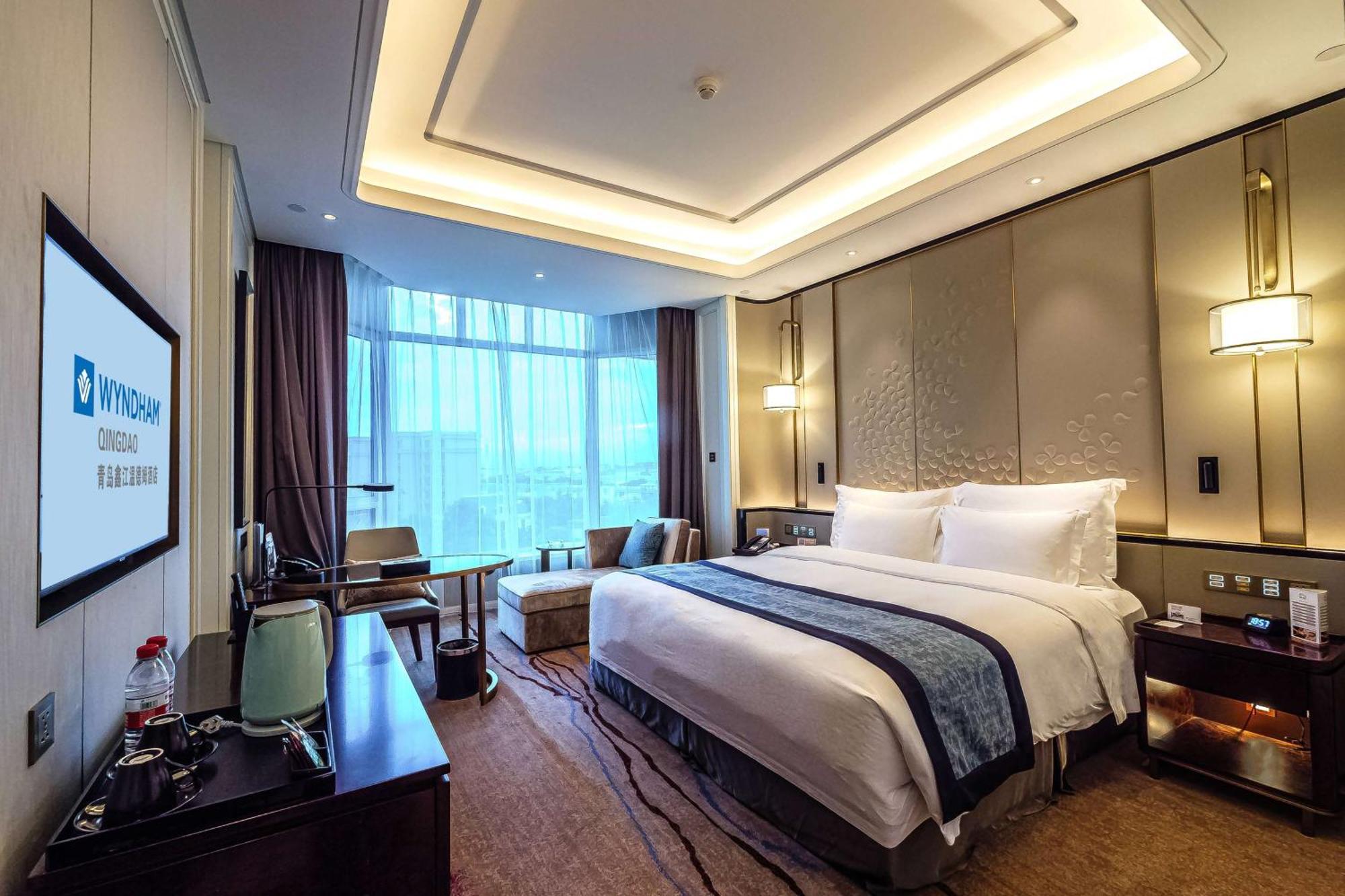 Hotel Wyndham Qingdao Exterior foto